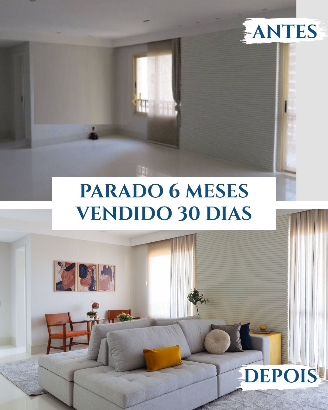 Case real: parado 6 meses, vendido em 30 dias